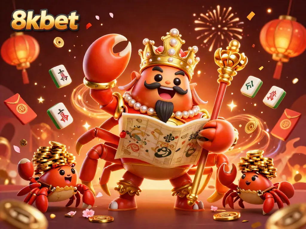 Experience thrilling casino adventures with 8xbet's engaging digital illustration featuring gaming elements and celebrations.