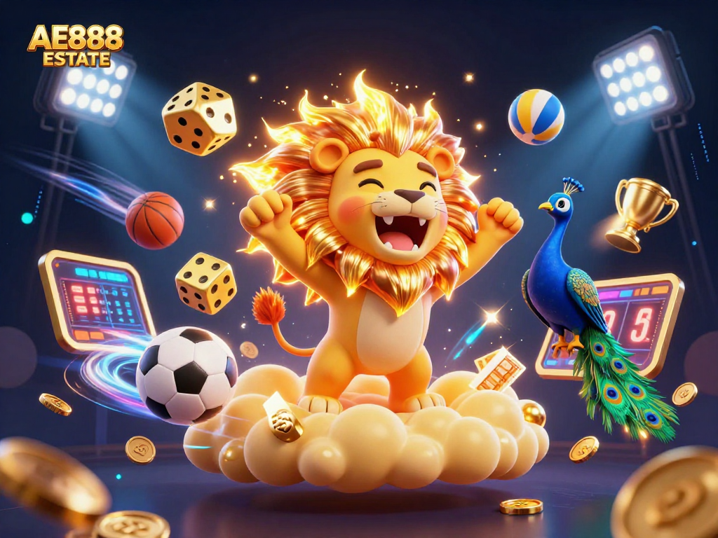 Experience thrilling games and vibrant wins at AE888 ESTATE's online casino platform.